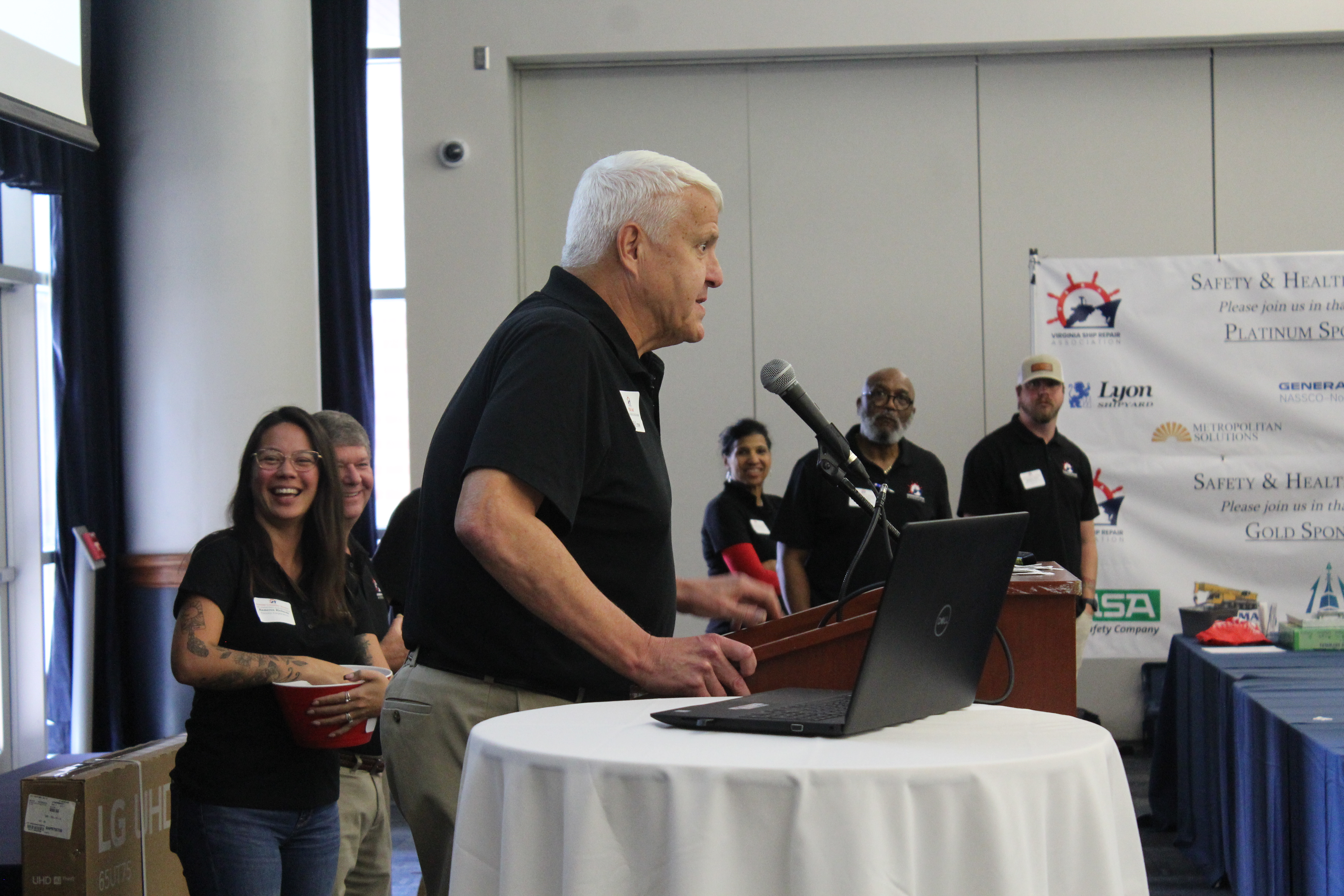 2024 Bill Crow speaking to Safety & Health Seminar attendees