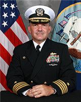 Captain Tim Barney, Commander, Mid-Atlantic Regional Maintenance Center
